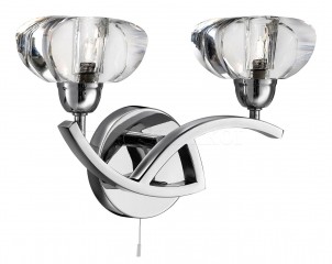 Бра Searchlight Sculptured Ice II 8086-2CC