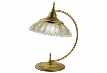 Настольная лампа ONYX 39 cm BR matt/tr Amplex 316