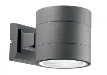 Вуличне бра SNIF ROUND AP1 ANTRACITE Ideal Lux 061467