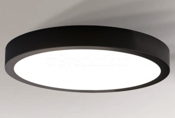 Плафон NOMI LED 4000K IP44 42 BK Shilo 8595