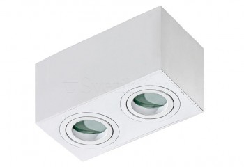 Точечный светильник Brant 2 Square (white) Azzardo AZ2826