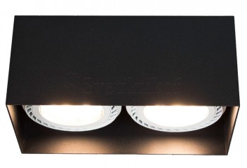 Точечный светильник HUBBLE 2 BK Imperium Light 327224.05.05