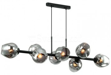 Подвесная люстра BORGO Italux PND-30843-8 BK+SG
