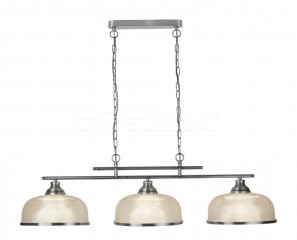 Подвесная люстра Searchlight Bistro II 3593-3SS