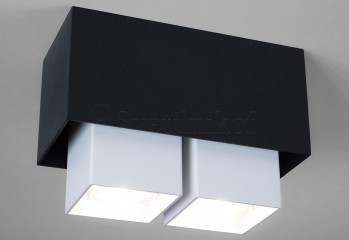 Точечный светильник R2D2 2 BK/WH Imperium Light 178212.05.01