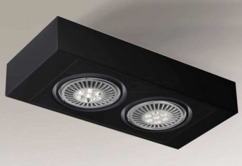 Точечный светильник KOGA H 2 G53 BK Shilo 7125