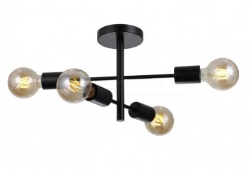 Потолочная люстра PIANSI Italux PND-4025-4-BL