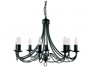 Подвесная люстра Searchlight Maypole 6348-8BK