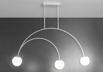 Подвесная люстра MOON 3l WH Imperium Light 114387.01.01