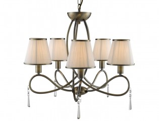 Подвесная люстра Searchlight Simplicity 1035-5AB