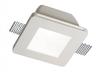 Точечный светильник SAMBA FI1 SQUARE BIG GLASS Ideal Lux 150116