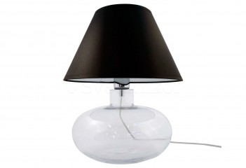 Настільна лампа MERSIN TRANSPARENT ZumaLine 5513BK