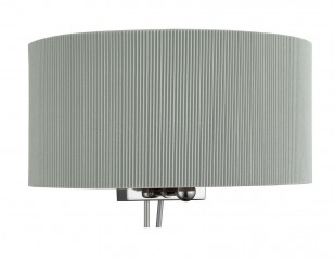 Настенный светильник Searchlight Drum Pleat 3462-2SI