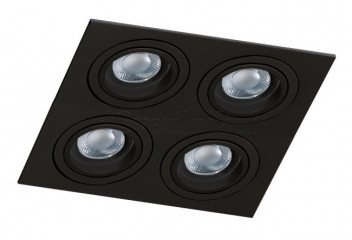 Точечный светильник CARO S 4 Azzardo SN-6814S-BK