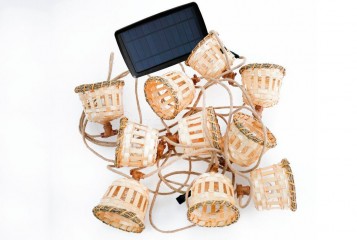 Уличная гирлянда беспроводная AURORA Newgarden LUMAUR800XXSLNW