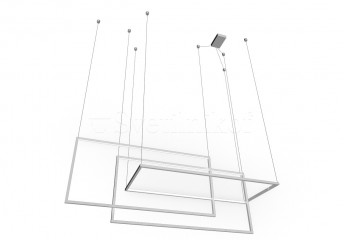 Світлодіодна люстра Metric (white) Azzardo AZ2915