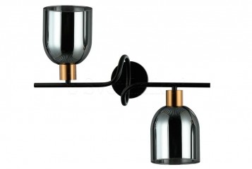 Бра SERVIO Italux WL-66892-2A-BK-SG