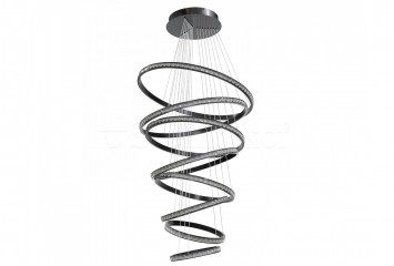 Светодиодная люстра AZALEA SPIRAL DIMM BK Azzardo AZ6774