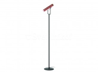 Торшер ZumaLine POLA LED FL-15032-BK+BRCP