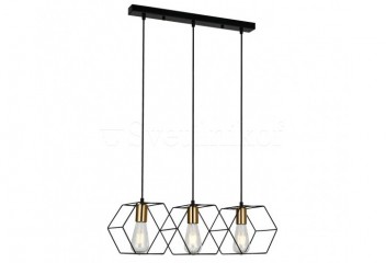 Підвісна люстра AINA Italux PND-74889-3-BK