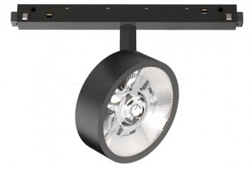 Трековый светильник EGO TRACK FLAT 9W 3000K 1-10V BK Ideal Lux 303727