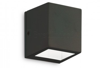 Уличный настенный светильник TWIN AP1 SMALL BK Ideal Lux 229546