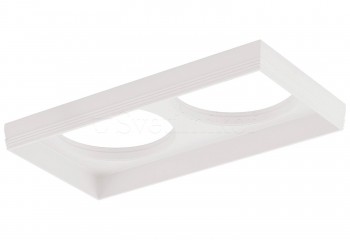 Оправа для врезного светильника FERRONEGO 2 SQ WH Eglo 60383