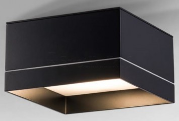 Плафон TOSA LED 4000K IP44 BK Shilo 8585