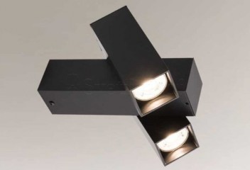 Спот настенный MITSUMA 2 BK Shilo 8002