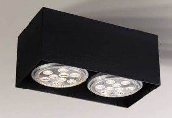 Точечный светильник YATOMI 2 BK Shilo 1211