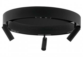 Стельова люстра BRUSCOLI LED BK Eglo 390052