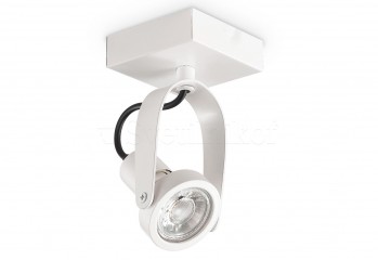 Спот GLIM COMPACT PL1 WH Ideal Lux 229553