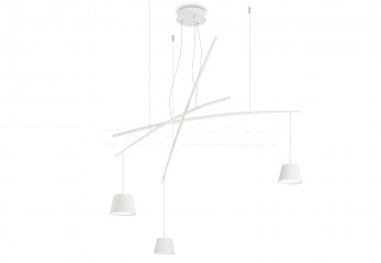 Подвесная люстра FISH SP3 WH Ideal Lux 196961