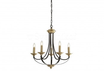 Подвесная люстра Belfry 5 Searchlight 1845-5BZ