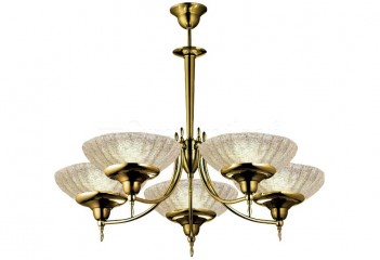 Підвісна люстра ONYX 5 BR gloss/tr Amplex 712