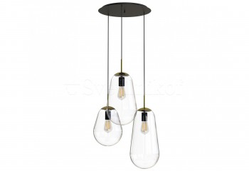 Подвесная люстра PEAR 3 BK/BS Nowodvorski 7794