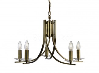 Підвісна люстра Searchlight Ascona 4165-5AB