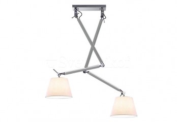 Подвесной светильник ZYTA 2 S Azzardo MD2300-2S-ALU/WH