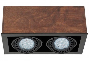 Точечный светильник BOX 2 WOOD Nowodvorski 7650