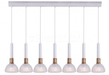 Підвісна люстра ANADIA 7 WH/GO Amplex 0610