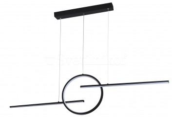 Підвісна люстра LAUREN LED 3-STEP DIM BK Azzardo AZ5257