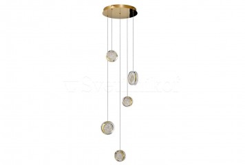 Підвісна люстра EUFORIA 5-R LED 3-Step DIM GO Azzardo AZ6738