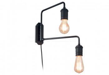Бра TRIUMPH AP2 BK IDEAL LUX 242385