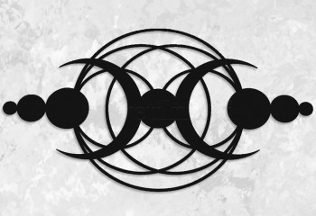 Арт-панель Geoglyph-1 70 cm Imperium Light 5521270.05.05