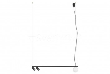 Комбінований світильник (підвісний + спот) FOURTY BK Nowodvorski 11447