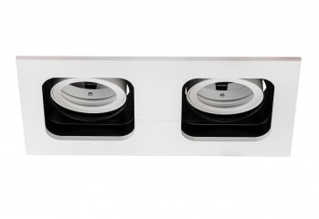 Точечный светильник GD-1642 GU10 WH&BK ZARLIGHT 03354W/B