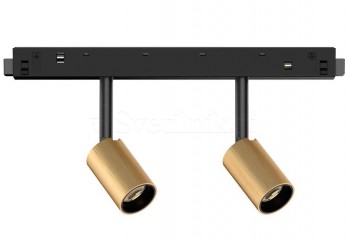 Трековый светильник EGO TRACK DOUBLE 5W 3000K BS Ideal Lux 282008