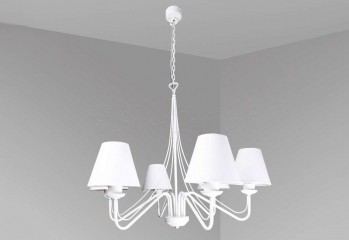 Подвесная люстра Night Lviv 6l WH Imperium Light 41680.01.01