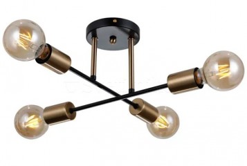 Потолочная люстра FORMIO Italux PND-4052-4-BL-HBR