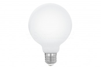 Лампа Eglo LM-E27-LED G95 7W 2700K MILKY DIM 11771